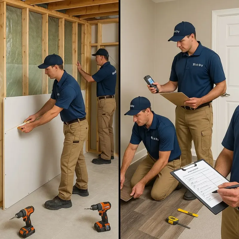 Repairs and Reconstruction process in Vadnais Heights, MN